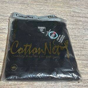 New CottonNet long sleeve plus size thermal top